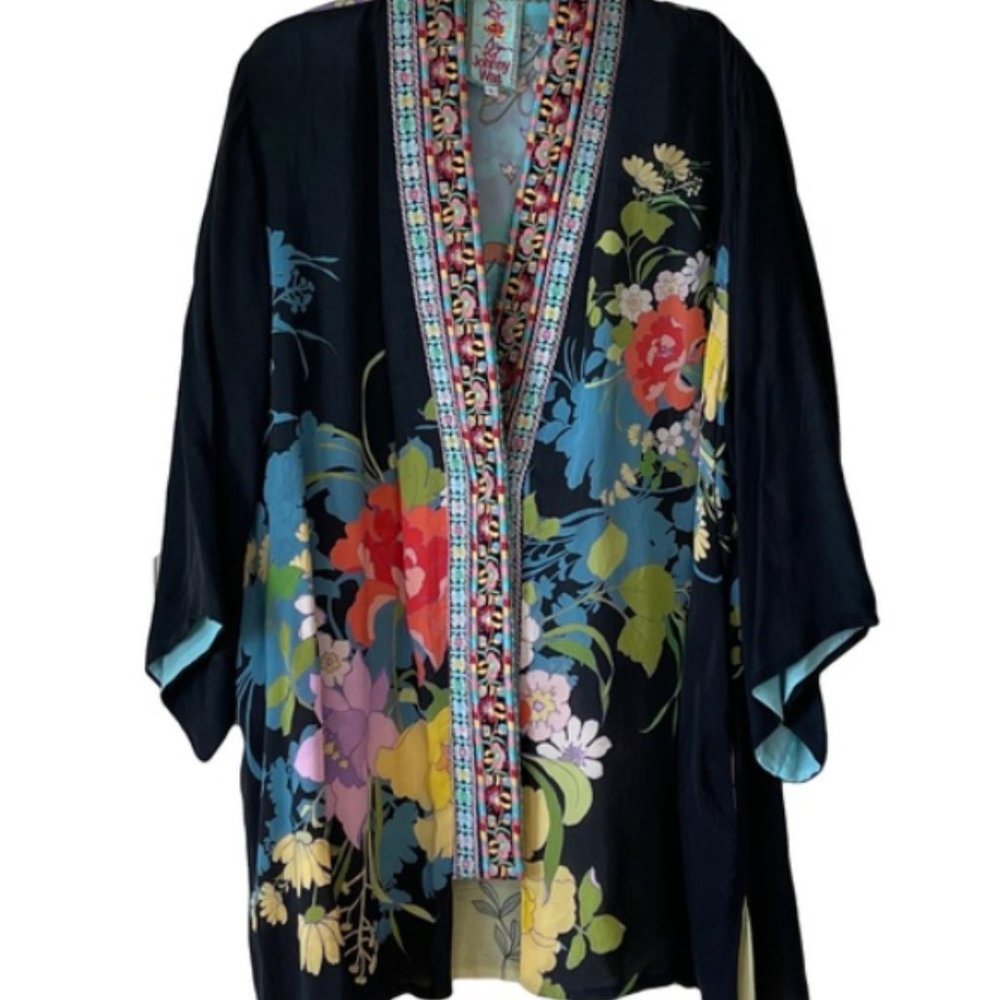Johnny Was Fuska Kimono Reversible Jacket